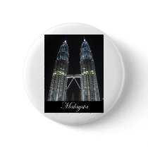 Petronas Towers at Night Button