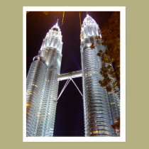 Petronas Twin Tower, KLCC postcards