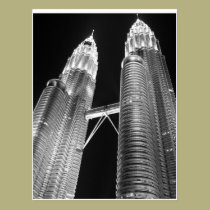 Petronas Twin Tower, KLCC postcards