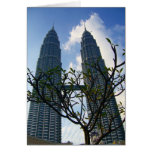 petronas twin towers cards