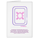 Petronella Fortune Card in Purple & Magenta cards