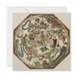 Petrus Apianus Celestial Map, 1540 Invitation