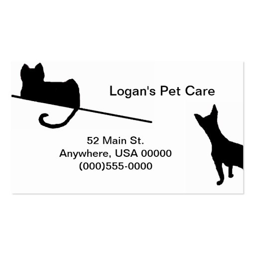 Pets Business Card