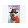 Pets Dog Secret Admirer Valentine Jitka Postcard