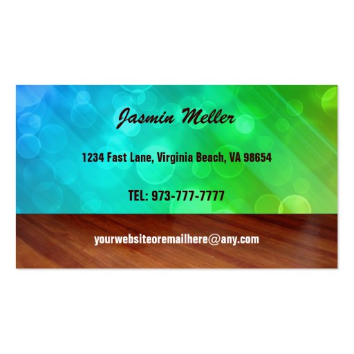 Pets Dogs and Cat Business Cards (back side)