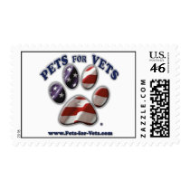 Pets for Vets Postage Stamp stamps