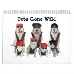 Pets Gone Wild calendars