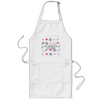 Pets Leave Paw Prints on Our Hearts Aprons