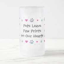 Pets Leave Paw Prints on Our Hearts Mug