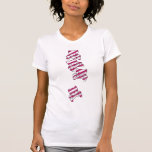 Petsami Falling Stripes Gals Tee Shirts