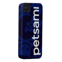 Petsami Lazy Blue Logo iPhone 4(S) Case Iphone 4 Covers