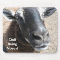 pettingzooeaster 083, Quit Being Nosey! mousepads