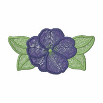 Petunia embroidered shirts by ZazzleEmbroidery Petunia embroidered shirts
