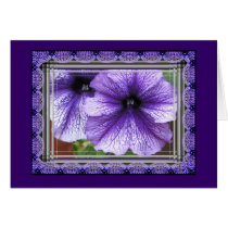 Petunias Card