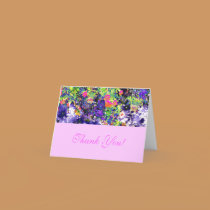 Petunias Thank You! cards by Perlyyyy Petunias Thank You! cards