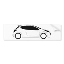 PEUGEOT 207 bumper stickers by APCPRODUCEDESIGN PEUGEOT 207 bumper stickers