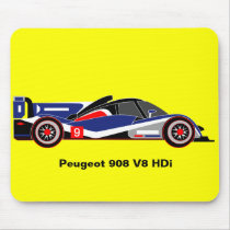 Peugeot 908 V8 HDi Mouse Pad