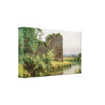 Pevensey Castle Stretched Canvas Prints