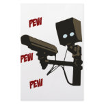 Pew Pew Pew Laser Radar Gun Robot Stationery Paper