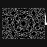 Pewter Perfection Ornate Greeting Card