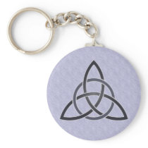 Pewter Trinity Knot Keychain
