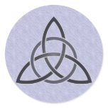 Pewter Trinity Knot Stickers