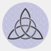 Pewter Trinity Knot Stickers