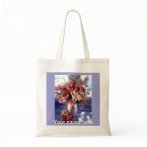 Pewter Vase Canvas Bags