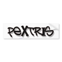 pextris bumper sticker bumper stickers by pextris pextris bumper sticker bumper stickers