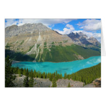 Peyto Lake in Banff National Park Alberta Canada Greeting Cards