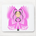 Pezzottaite Butterfly Princess Mouse Pad