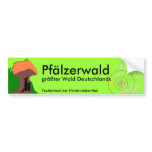 Pfaelzerwald 2 bumper sticker