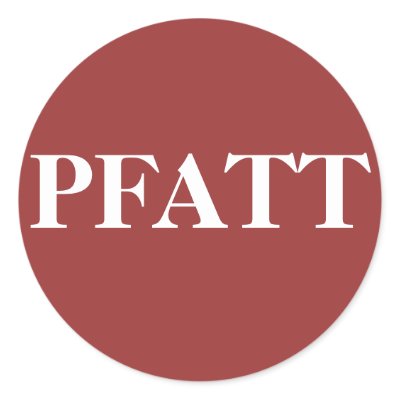 PFATT Sticker by disgustedcats