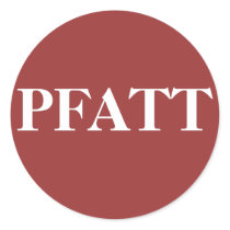PFATT Sticker by disgustedcats PFATT Sticker