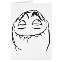 PFFTCH Laughing Rage Face Comic Meme Cards