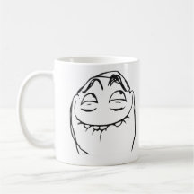 PFFTCH Laughing Rage Face Comic Meme Coffee Mug