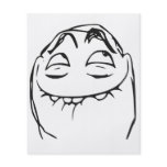 PFFTCH Laughing Rage Face Comic Meme flyers