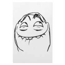 PFFTCH Laughing Rage Face Comic Meme Personalized Stationery