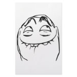 PFFTCH Laughing Rage Face Comic Meme Personalized Stationery