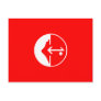 Pflp, Colombia Political flag Post Card