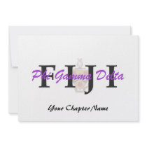 PGD FIJI CUSTOM INVITATION