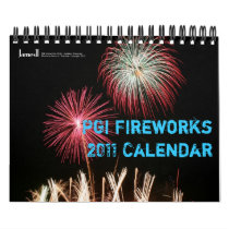 PGI FIreworks Photo 2011 Calendar calendars