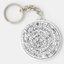 Phaistos disk key chains