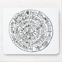 Phaistos disk mousepads by nassosvakalis Phaistos disk mousepads