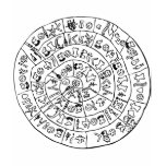 Phaistos disk t shirts