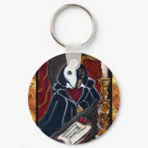 Phantom Dachshund keychains