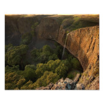 Phantom Falls in Chico California at Sunset Photographic Print