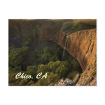 Phantom Falls in Chico California at Sunset Post Card