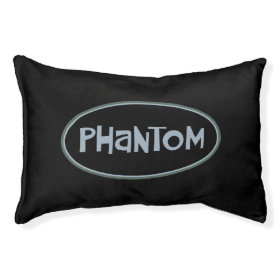 Phantom Personalized Small Dog Bed