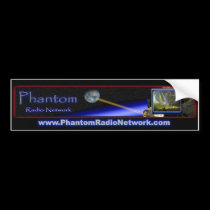 Phantom Radio Bumper Sticker bumper stickers